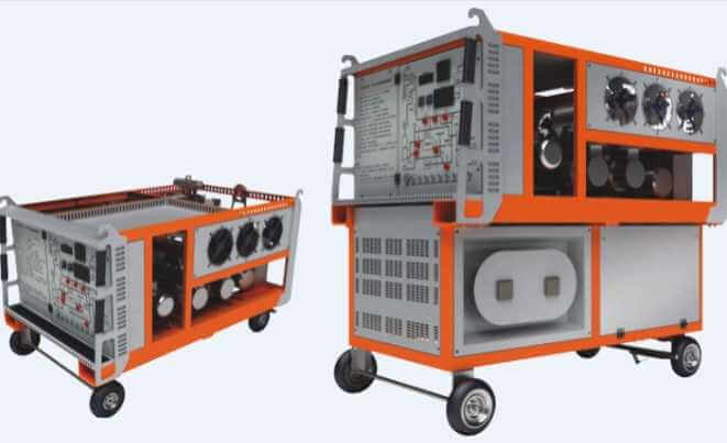 RF-391-Series-SF6-Gas-Recycling-Device-Button-Operation